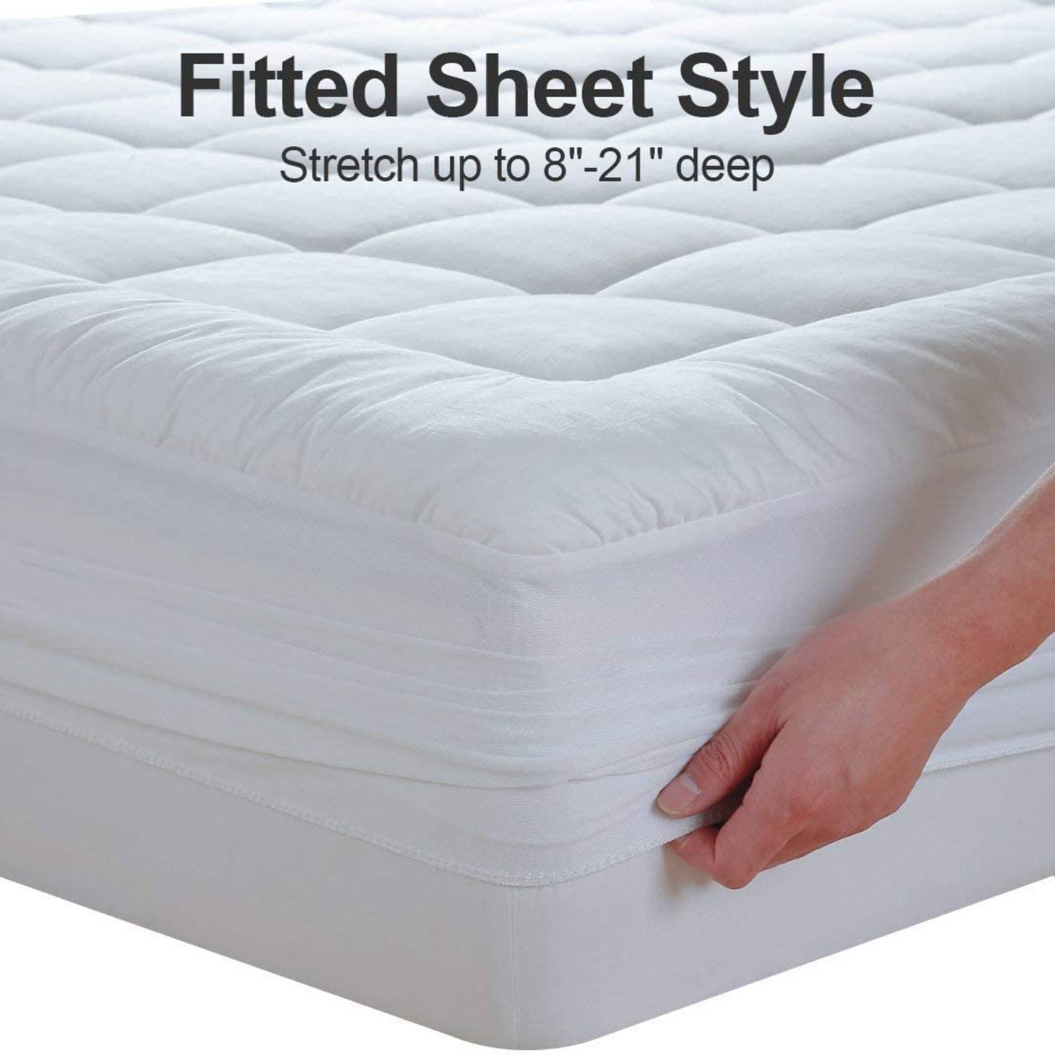 Quilted Mattress Topper: image 3