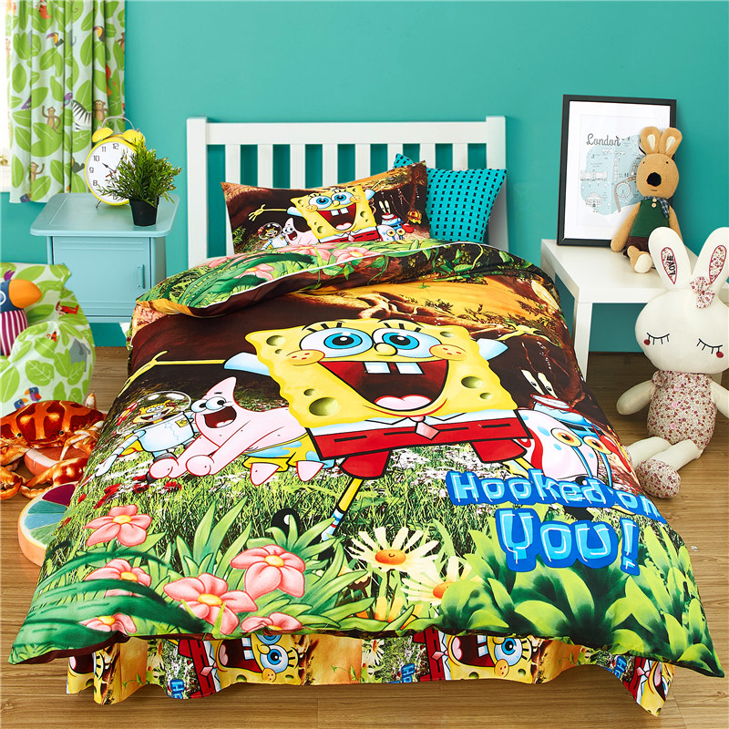 Spongebob Squarepants Bed Linen Sale Now On Free Shipping
